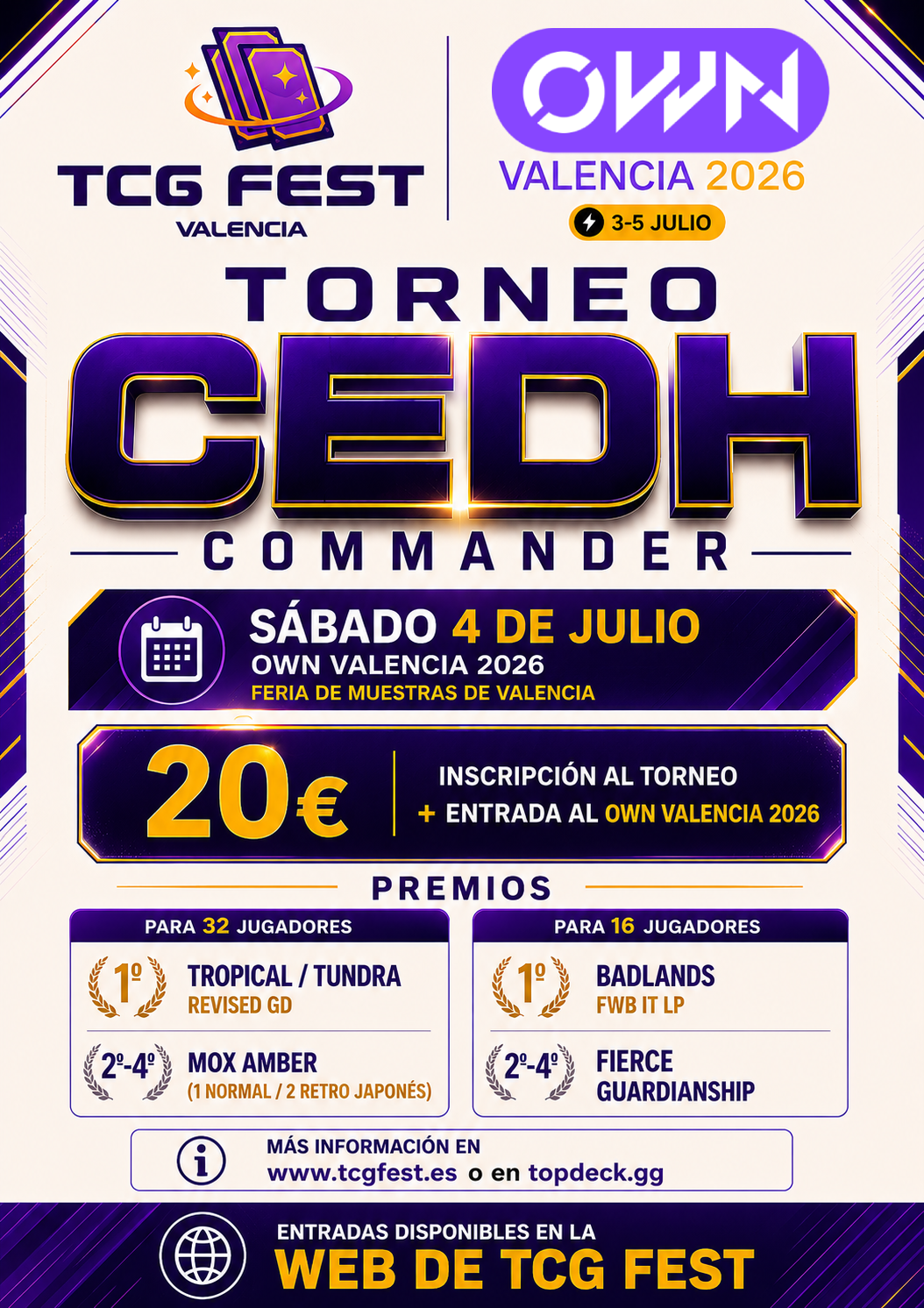 MTG CEDH - TCG Fest – OWN EDITION