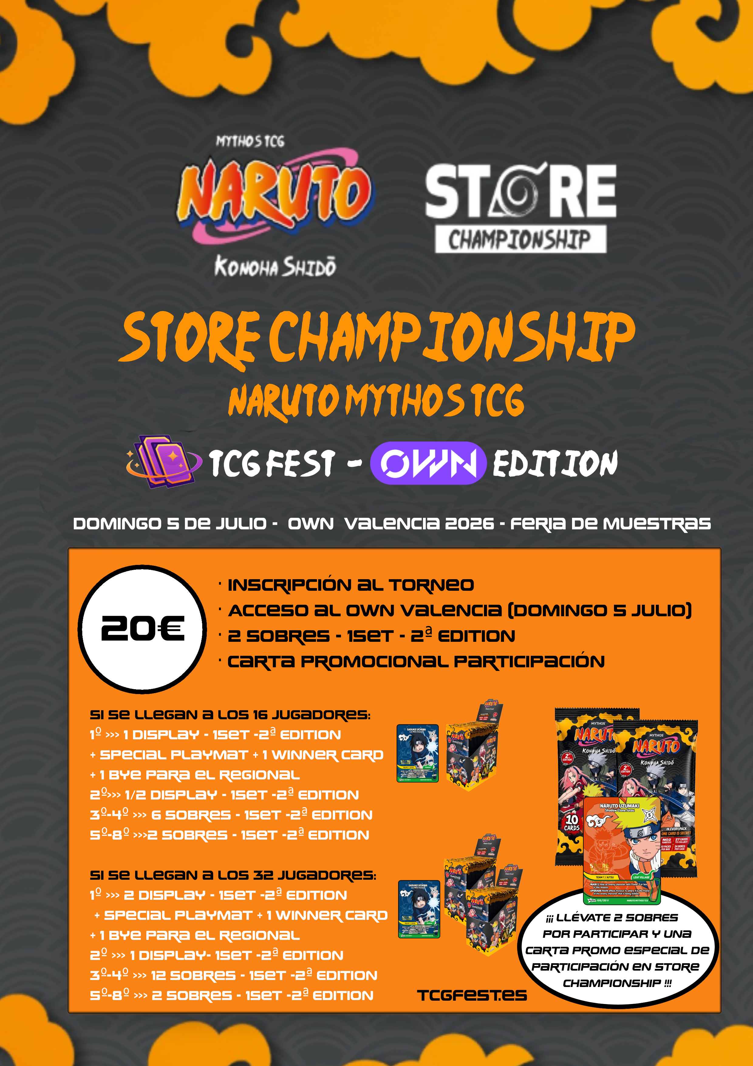 Store Championship – Naruto Mythos TCG - TCG Fest – OWN EDITION