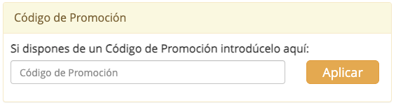 Código de Promoción